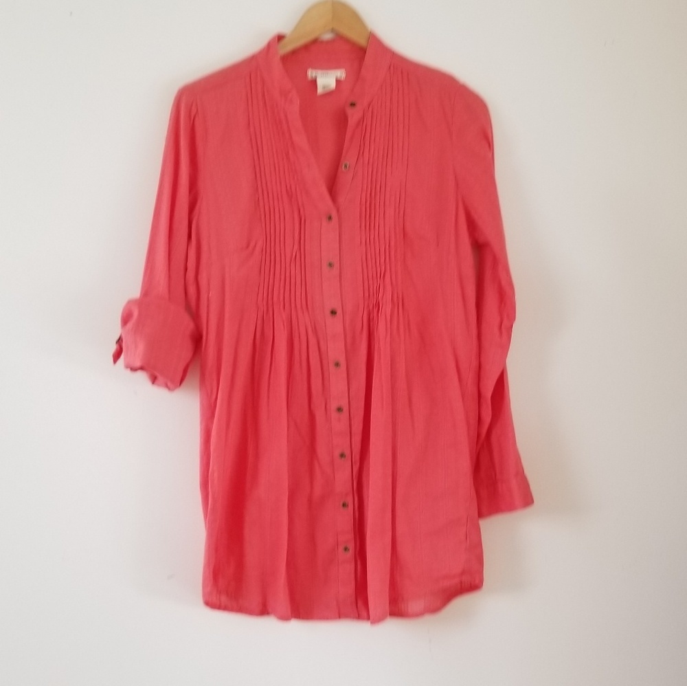 Ruff Hewn button dawn convertible longsleeve top